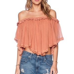 Jen’s Pirate Booty Constellation Off Shoulder Top